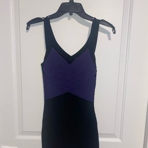 Purple bandage dress size XS from Marciano x Guess